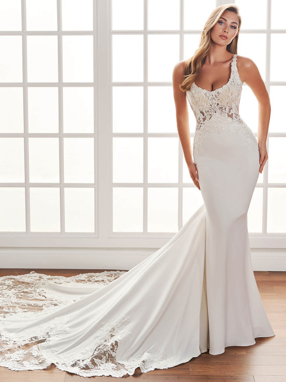 Sheer Illusion Martin Thornburg Bridal Dress Sonia MT1406 Sheer Illusion Martin Thornburg Bridal Dress Sonia MT1406