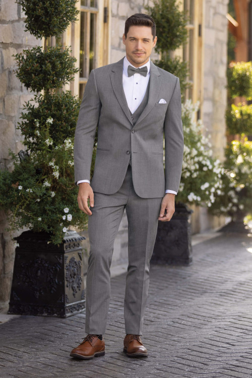 performance stretch medium grey suit performance stretch medium grey suit