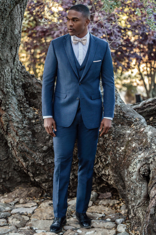 classic slim denim blue suit classic slim denim blue suit
