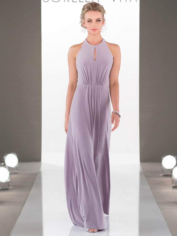 High Neck Sheath bridesmaid dress Sorella Vita 8956 High Neck Sheath bridesmaid dress Sorella Vita 8956