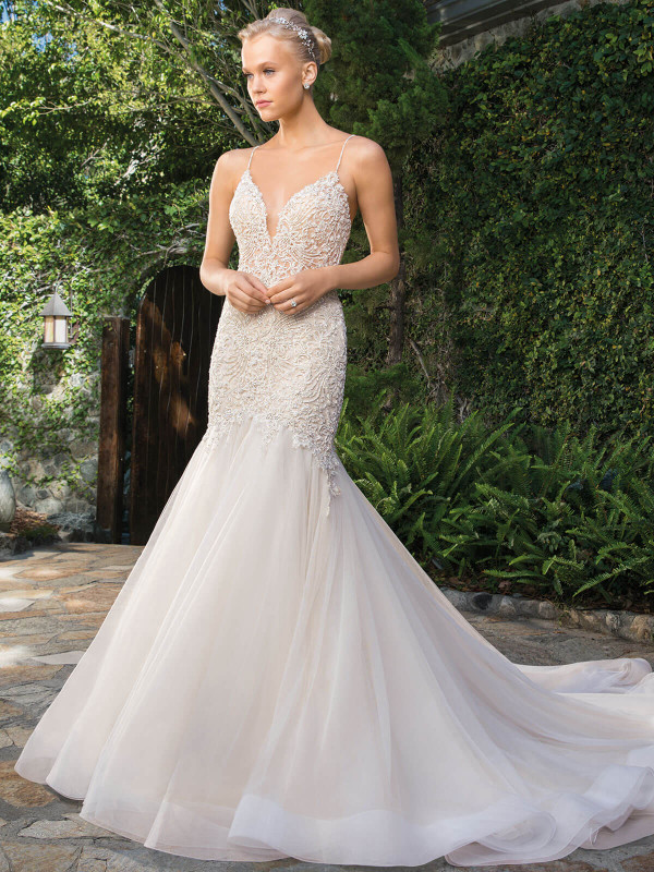 Fit And Flare Casablanca Bridal Gown Clara 2359
