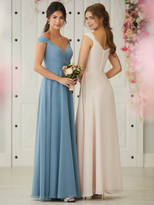 A-line bridesmaid dress Christina Wu 22910