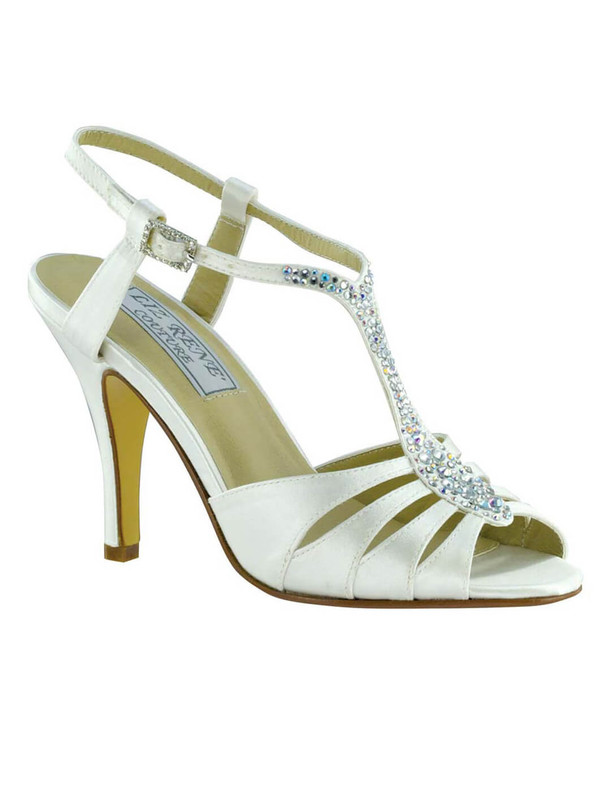 Silky Satin Bridal Heels by Touch Ups Bliss 703