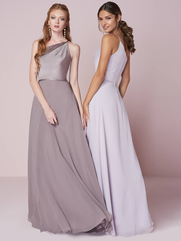 One Shoulder Christina Wu Bridesmaid Dress 22947