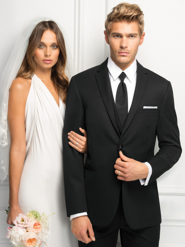 black michael kors suit rental at dimitra designs tuxedo shop