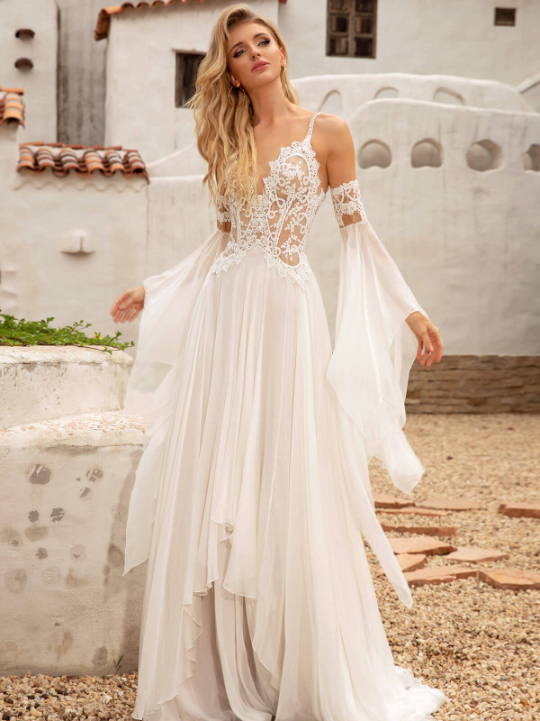A-line Chic Nostalgia Wedding Dress Freya A-line Chic Nostalgia Wedding Dress Freya