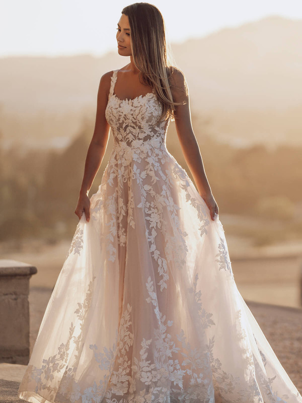 Lace Allure Bridals Wedding Dress A1108 Lace Allure Bridals Wedding Dress A1108