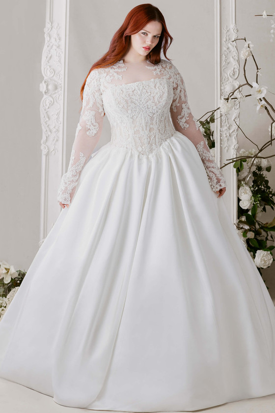 Julietta Plus Size Wedding Gown Jasper