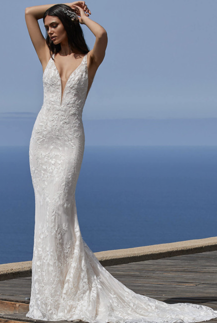 Reception wedding dress ideas for bride Dimitra Designs