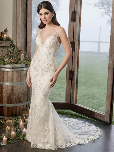 Casablanca Wedding Gown Brooklyn 2424 | Dimitra Designs