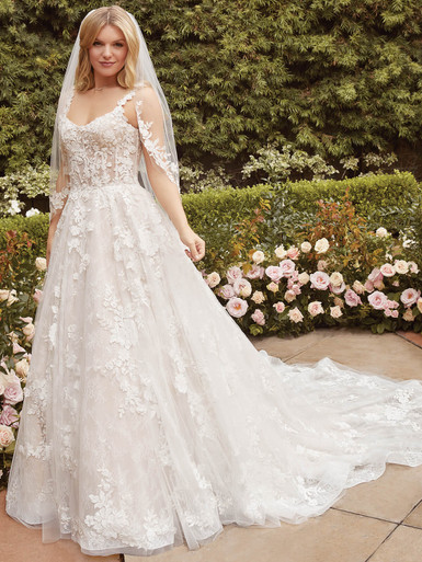 Floral Wedding Dresses & 3D Floral Gowns - Kleinfeld