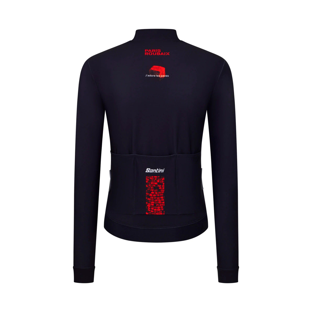 new line Bike Roubaix LS Jersey Mサイズ Paris Roubaix Men's Long Sleeve Jersey - Santini Australia
