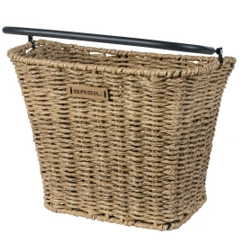 Bremen Rattan Look Bicycle Front Basket Brown KF