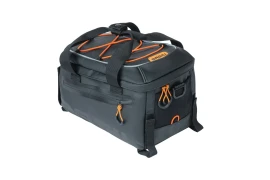 Miles Tarpaulin Bicycle Trunkbag Black Orange 7L