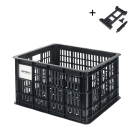 Crate MIK 2.0 Black Recycled Lockable Medium 29.5L