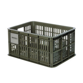Bicycle Crate Medium 29.5L Moss Green