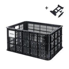 Bicycle Crate L MIK 40L Black