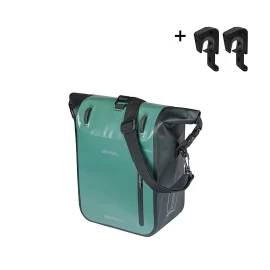 Rivo Medium Single Bag Tarpaulin MIK 12-15L Silver Green Black