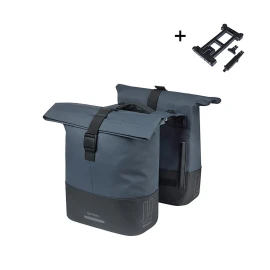 Cove Double Pannier Bag MIK Navigator Black