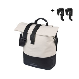 BASIL COVE SHOPPER MIK 14-16L OFF WHT BLK