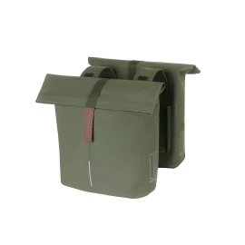 City Double Pannier Bag 28-32L Moss Green