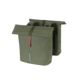 City Double Pannier Bag 28-32L Moss Green
