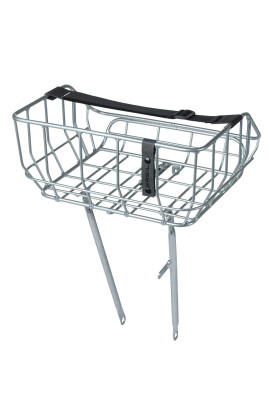 Portland Bicycle Front Basket 25 Litres Chrome