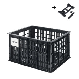 Crate MIK 2.0 Black Recycled Lockable Medium 29.5L