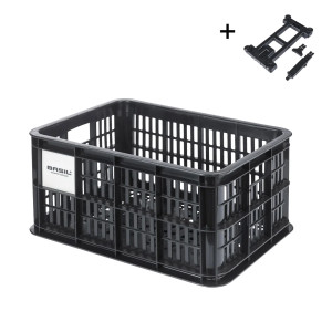 Crate MIK 2.0 Black Recycled Lockable Small 17.5L