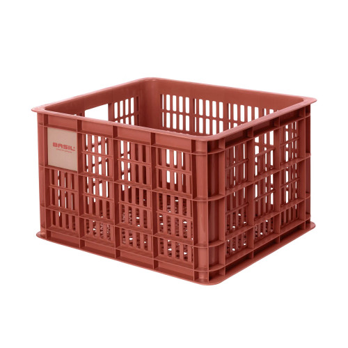 Bicycle Crate M 29.5L Recycled Red