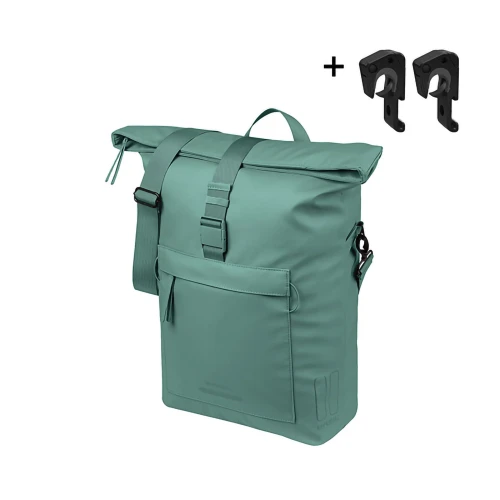 Brooklyn Shoulder Bag MIK 17L Silver Green