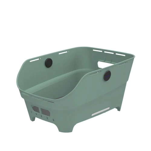 Cento Neo WSL Rear Basket Silver Green