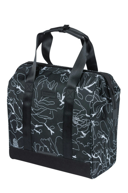 Grand Flower Bicycle Shopper 23 Litres Black