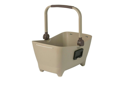 Buddy Pet Front Bike Basket KF Biscotti Brown 32L