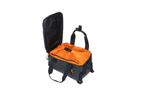 Miles Tarpaulin Bicycle Trunkbag Black Orange 7L