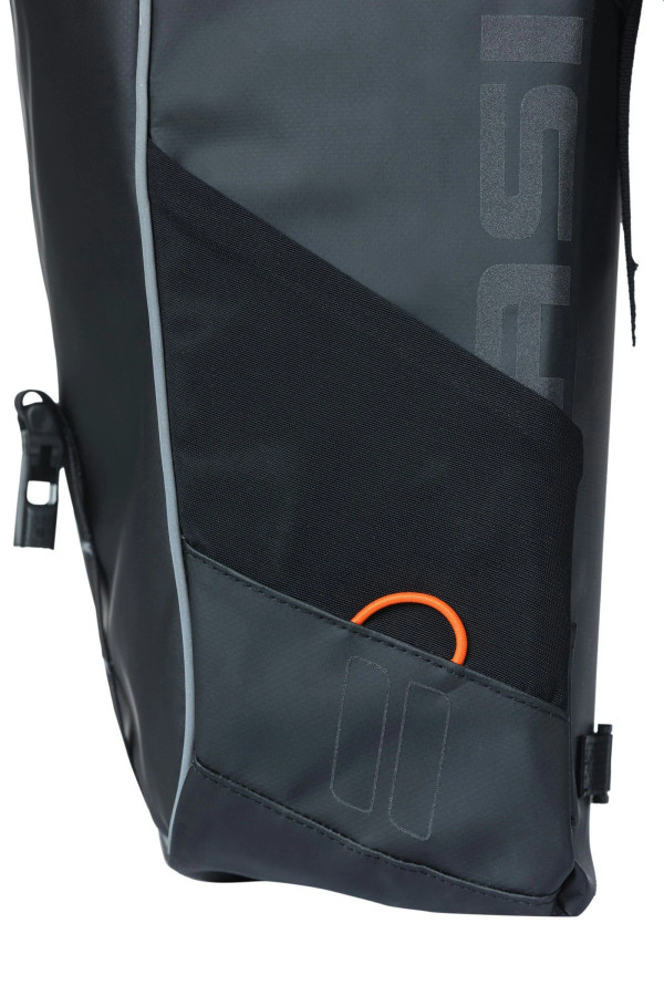 Miles Tarpaulin Double Bag Black Orange 34L