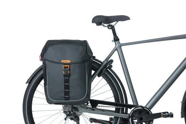 Miles Tarpaulin Double Bag MIK Black Orange 34L