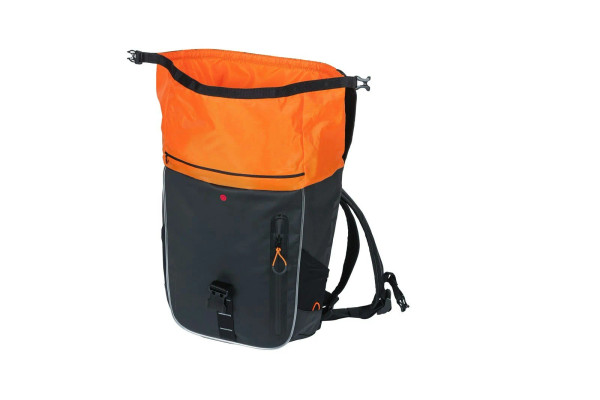 Miles Tarpaulin Backpack Black 17L