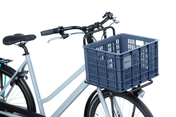 Bicycle Crate Medium 29.5L Bluestone