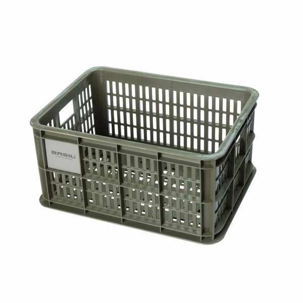 Bicycle Crate S Small 17.5L Moss Green