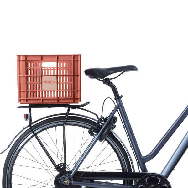 Bicycle Crate M 29.5L Recycled Red