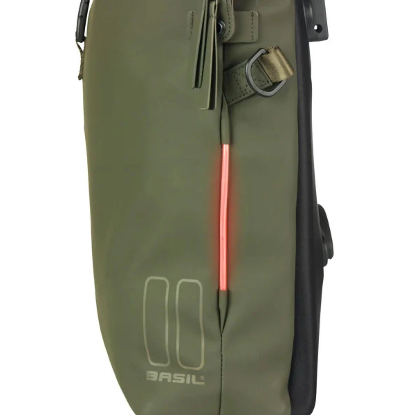 Soho MIK Studs Bicycle Shoulder Bag 17L Green
