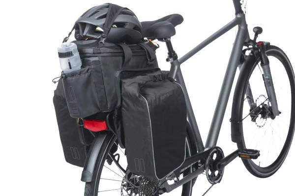 Miles Tarpaulin Trunkbag XL Pro MIK 9-36L Black Orange