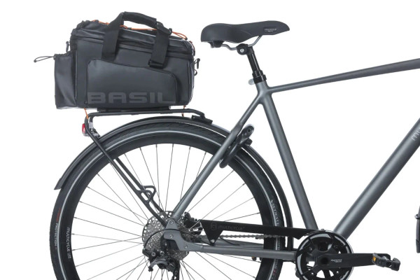 Miles Tarpaulin Trunkbag XL Pro MIK 9-36L Black Orange
