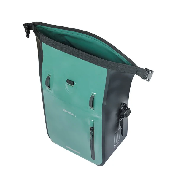 Rivo Medium Single Bag Tarpaulin MIK 12-15L Silver Green Black