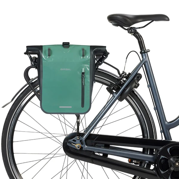 Rivo Medium Single Bag Tarpaulin MIK 12-15L Silver Green Black