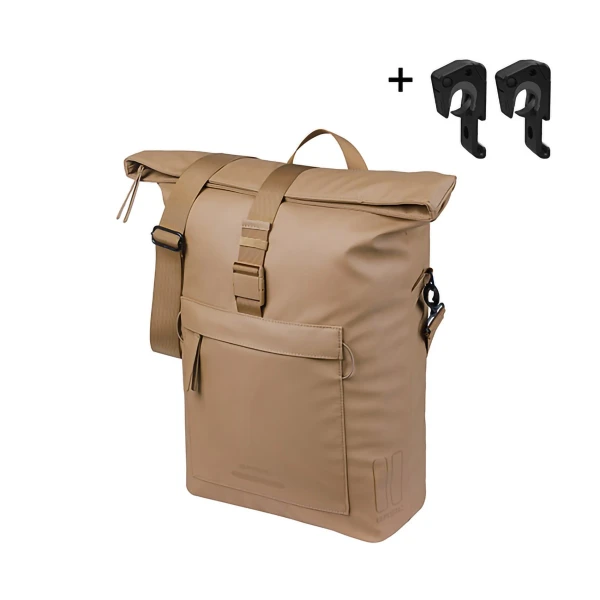 Brooklyn Shoulder Bag MIK 17L Sand
