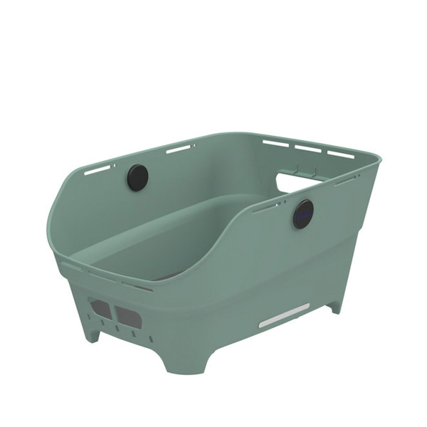 BASIL CENTO NEO WSL REAR BASKET SLVR GRN