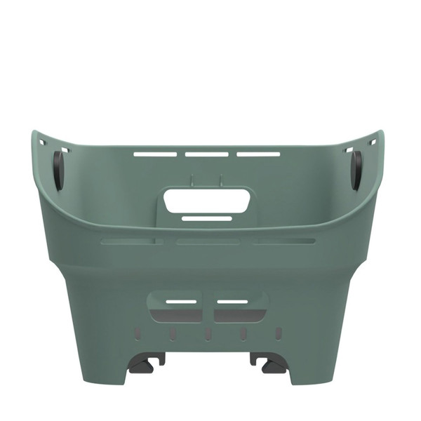 BASIL CENTO NEO WSL REAR BASKET SLVR GRN
