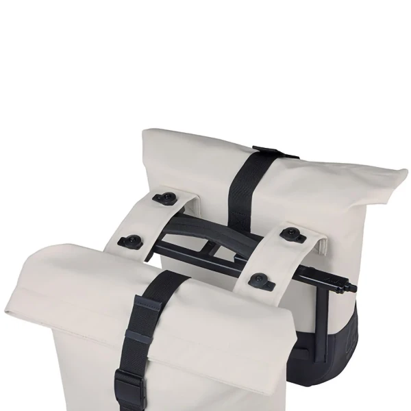 Cove Double Pannier Bag MIK 28-32L Off White Black